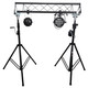 ProX 10-Feet Height Adjustable Portable Crank Lighting Stand System with included 2x T-Bars Triangle Truss for 5 Ft. 10 Ft. 15 Ft. Width