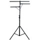 ProX Height Adjustable DJ Lighting Stand with (2) Side Bars " adjusts up to 12 Ft. Height