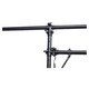 ProX Height Adjustable DJ Lighting Stand with (2) Side Bars " adjusts up to 12 Ft. Height