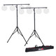 ProX Set of (2) 9 Ft. Lighting Stand Package with T-Bars and Carrying Bag