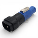 ProX XC-ADPWCFIEC IEC C14 female to PowerCON Blue locking power coupler adapter
