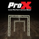 ProX F32 aluminum trade show truss booth system used for exhibition displays, convention booths, LED screens, speakers, and promotional events.