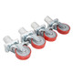 ProX 10" LEG W/ Wheels P/4 - Fits XSQ / XSU Stage Series 