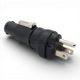ProX XC-ADTR1F515P compact Edison NEMA 5-15P Male plug to TRUE1 Female locking power adapter