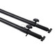 ProX Set of 2 Atlas Telescoping Poles Black 56" "96" Adjustable Height