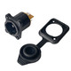 ProX True Power panel mount connector assembly with mounting hardware and protective sealing components