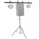 ProX 5 Ft. Universal Light Bar Mounting System for Point Source PA Speakers with Fly-points