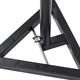 ProX Pair of Studio Monitor Stands Speaker Platform Telescoping Height Adjustment W-Rubberized Platform and Wide Base