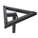 ProX Pair of Studio Monitor Stands Speaker Platform Telescoping Height Adjustment W-Rubberized Platform and Wide Base