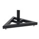 ProX Pair of Studio Monitor Stands Speaker Platform Telescoping Height Adjustment W-Rubberized Platform and Wide Base