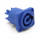 ProX Power Connection compatible chassis connector for secure power output connections in lighting and staging systems