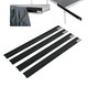 ProX 4 Pack 2FT Lenght Bar Sliding Skirt Hook Profile Integrated hook-and-loop strip