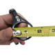ProX GRIPMATE Hand-Gripped Slotted Microphone Knuckle Holder for Enhanced Performance BLK