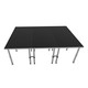 ProX 12x8 StageQ Package Incl 3pcs 4x8 platforms