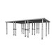 ProX 12x8 StageQ Package Incl 3pcs 4x8 platforms