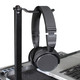 ProX Headphone Pole Stand For Cases 12" Shaft with Rotating Hook