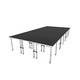 ProX 12x24 StageQ Package Incl 9pcs 4x8 platforms 