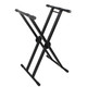ProX DJ Case/Keyboard Stand Double X Style W/Ergo Easy Lock