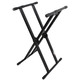 ProX DJ Case/Keyboard Stand Double X Style W/Ergo Easy Lock
