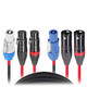 ProX XC-PWC14-DXLR100 dual 14AWG PowerKon and dual XLR connectors designed for lighting, staging, touring, and live event production