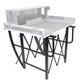 ProX EZ-Tilt Rolling Stand for Small to Large Format Audio or Lighting console Tipper