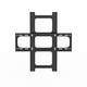 ProX TV Mounting Bracket Universal up to 55 inch for B3 DJ Table Workstation by Humpter