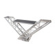 ProX XT-VERRAZANO30 V-shape truss DJ workstation frame designed for Pioneer DJ, AlphaTheta, Denon DJ, Rane, and Numark controllers