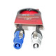 ProX XC-PWC12-06 professional 12AWG power cable with Grey and Blue locking connectors for audio, lighting, and AV applications