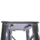 ProX aluminum truss tower top section with mounting plate for lighting fixtures and event production equipment