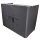 ProX MESA MEDIA MK2 DJ Facade Table Workstation Includes TV Bracket Mount White & Black Scrims and Carry Bag