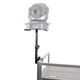 ProX Universal Studio Monitor Speaker Tray and Lighting Stand for DJ Facade
