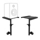 ProX Universal Studio Monitor Speaker Tray and Lighting Stand for DJ Facade