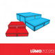 ProX LUMO Stage Acrylic Replacement Side Panels 24" Set of 2