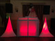 ProX Mesa MK2 DJ Facade Table Station Includes White & Black Scrims and Padded Carry Bag