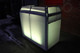 ProX Mesa MK2 DJ Facade Table Station Includes White & Black Scrims and Padded Carry Bag