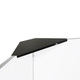 ProX Universal Set of Corner Shelves for DJ Facades Black Finish