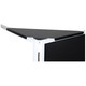 ProX Universal Set of Corner Shelves for DJ Facades Black Finish