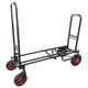 ProX X-ROLLNRUN Folding Mani-Cart Rolling Utility Dolly Height Adjustable Rolling Hand Truck