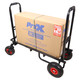 ProX X-ROLLNRUN Folding Mani-Cart Rolling Utility Dolly Height Adjustable Rolling Hand Truck