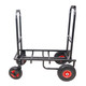 ProX X-ROLLNRUN Folding Mani-Cart Rolling Utility Dolly Height Adjustable Rolling Hand Truck