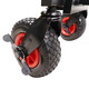 ProX X-ROLLNRUN Folding Mani-Cart Rolling Utility Dolly Height Adjustable Rolling Hand Truck
