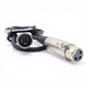 ProX 3 Ft. Balanced XLR3-F to XLR3-M Premium Audio Microphone Cable