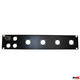 ProX 2U-4 XLR D +4 NL4 or NAC3 Unloaded Rack Panel