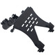 ProX Universal Laptop Tray + VESA Monitor Mounting Bracket fits on Speaker Stand 1-3/8" Pole Black