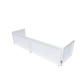 ProX Replacement Scrim Set White " For 6 Ft. Table Top Facade Incl. 2 Front Panels and 2 Side Panels