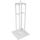 ProX Flex Totem TV - 3 Ft. to 6 Ft. Height Adjustable Totem Stand Incl. TV Mount, Foldable Base Plate and Speaker Stud