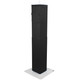 ProX Flex Totem TV - 3 Ft. to 6 Ft. Height Adjustable Totem Stand Incl. TV Mount, Foldable Base Plate and Speaker Stud