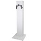 ProX Flex Totem TV - 3 Ft. to 6 Ft. Height Adjustable Totem Stand Incl. TV Mount, Foldable Base Plate and Speaker Stud