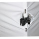 ProX Flex Totem TV - 3 Ft. to 6 Ft. Height Adjustable Totem Stand Incl. TV Mount, Foldable Base Plate and Speaker Stud