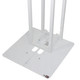 ProX Flex Totem TV - 3 Ft. to 6 Ft. Height Adjustable Totem Stand Incl. TV Mount, Foldable Base Plate and Speaker Stud